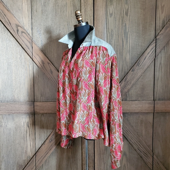 Sophie Theallet Tops - Sophie Theallet Silk Cashmere Blouse